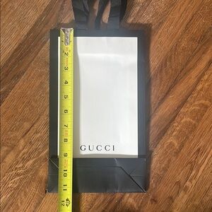 Gucci Black and White Men's Bag